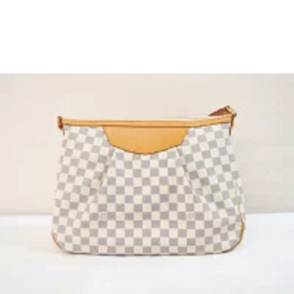 Louis Vuitton Siracusa Damier AB White Azur White